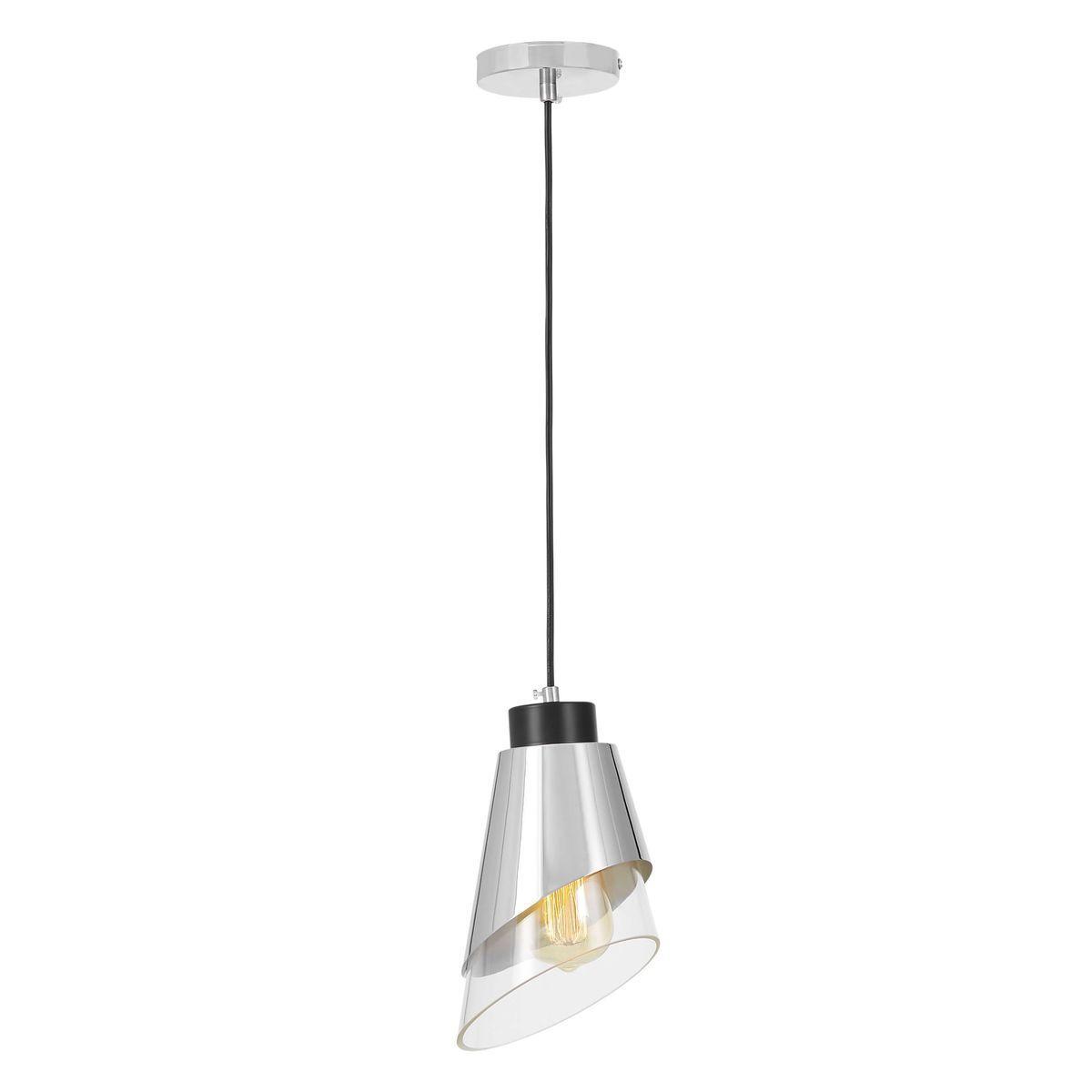 Изображение Подвесной светильник Lumina Deco Fabro LDP 7013-1 CHR+PR