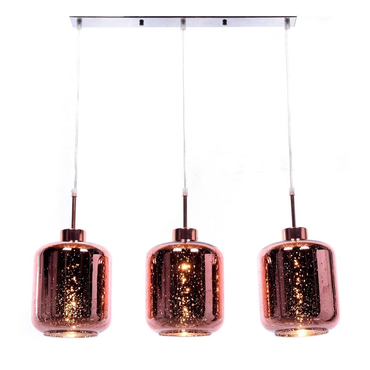 Изображение Подвесной светильник Lumina Deco Alacosmo LDP 6811-3 PR R.GD