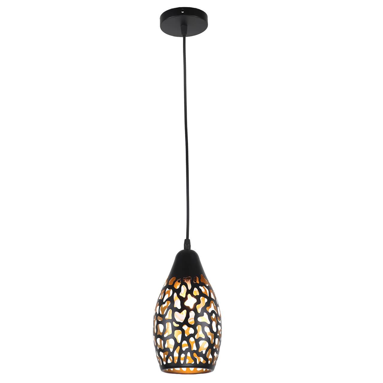 Изображение Подвесной светильник IMEX MD.2896-1-P BK+GD