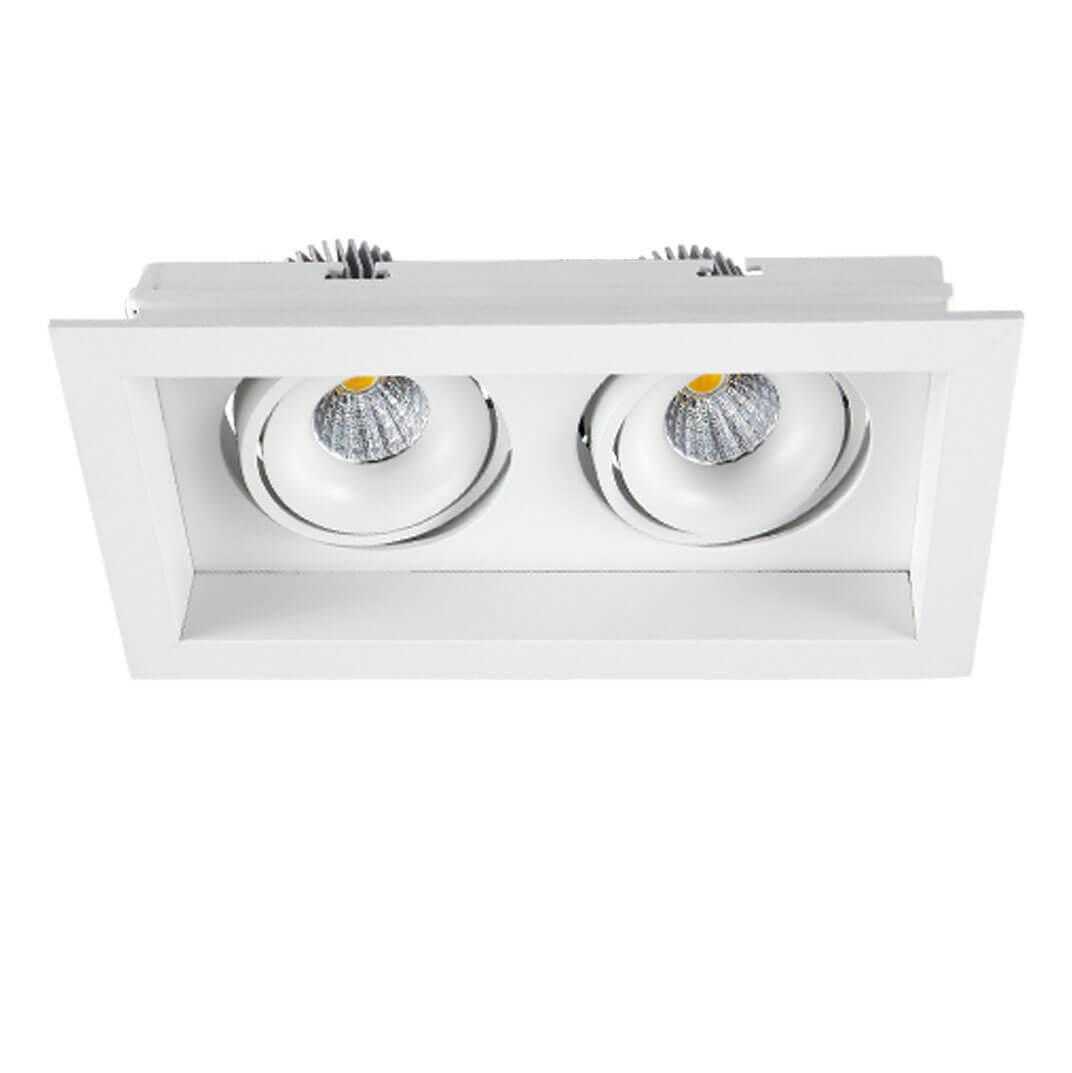 Изображение Встраиваемый светодиодный светильник Lucia Tucci Pixel 112.2-7W*2-WT