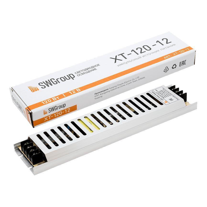 Изображение Блок питания SWG 12V 120W IP20 10A XT-120-12 003059
