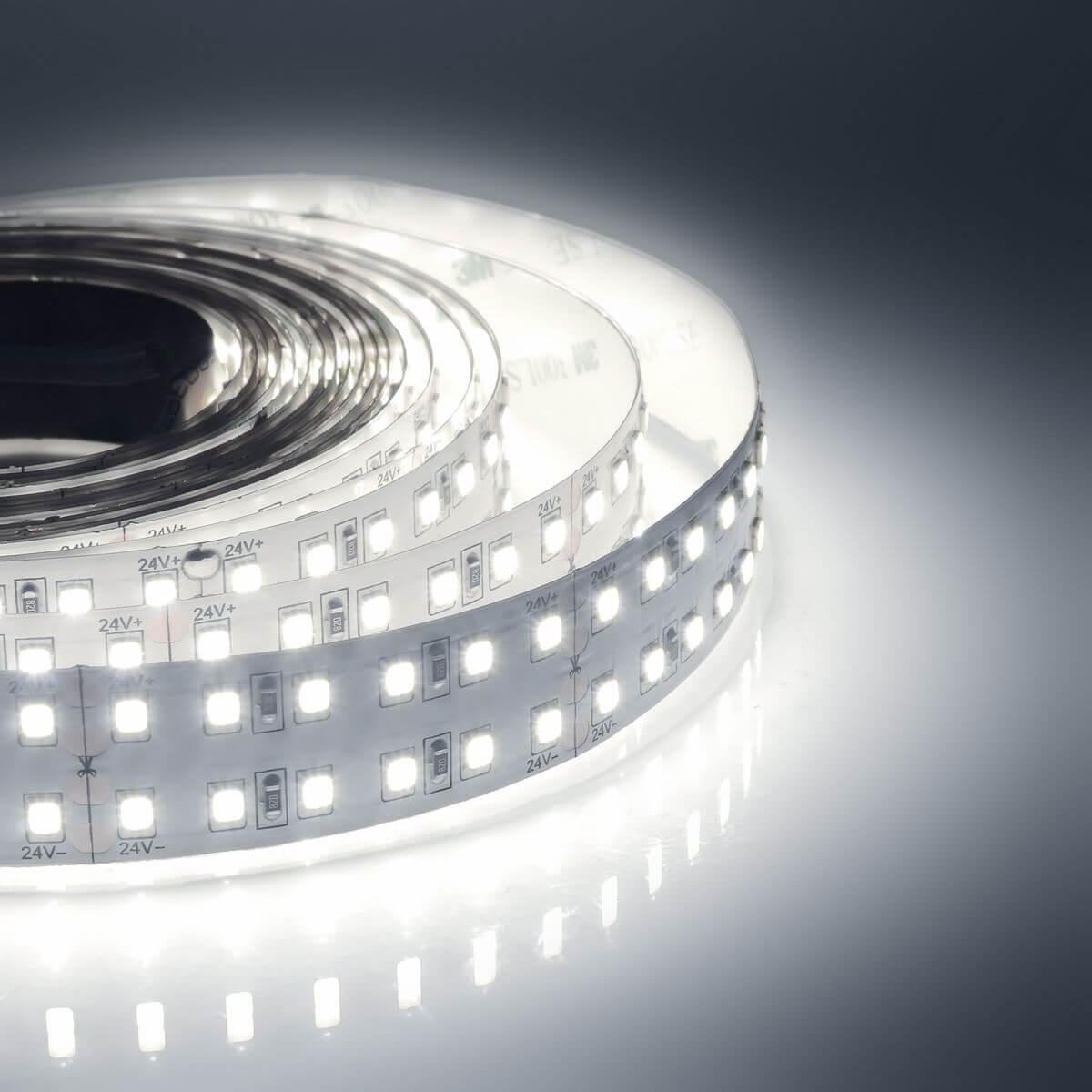 Изображение Светодиодная лента Apeyron 38W/m 168Led/m 2835SMD дневной белый 5M 315BL