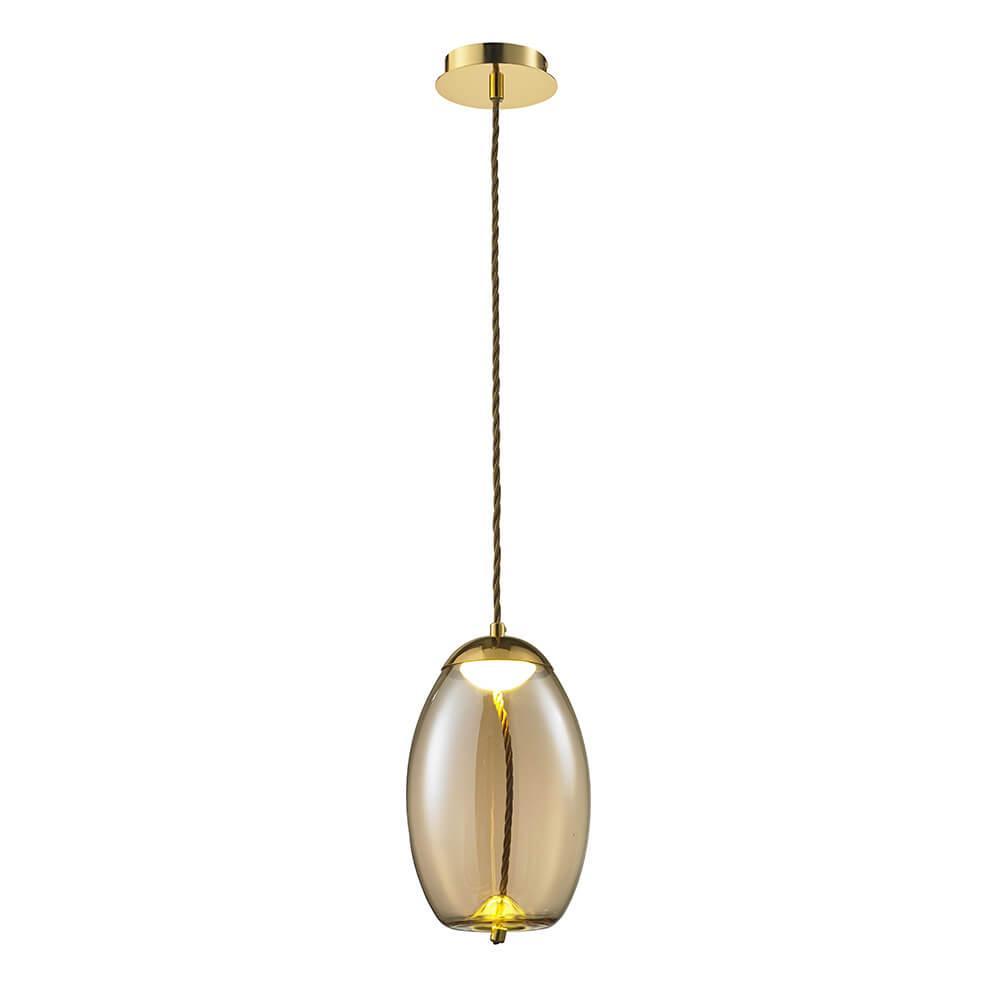 Изображение Подвесной светодиодный светильник Lumien Hall Avila LH4110/1PA-GD-AM