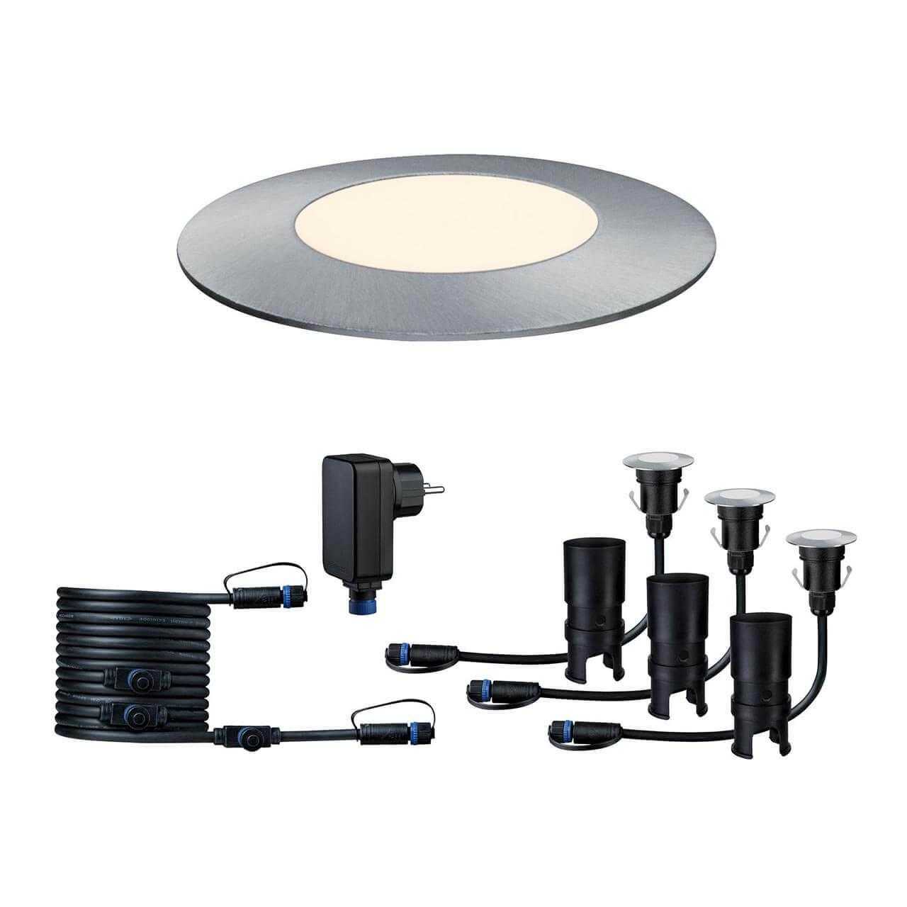 Изображение Ландшафтный светодиодный светильник Paulmann Floor Mini Basisset 93697