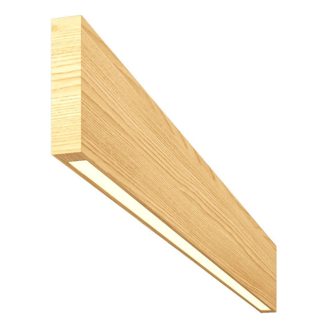 Изображение Подвесной светодиодный светильник Lumker Wooden W20-YASBEL-125-10 ясень белый 003987