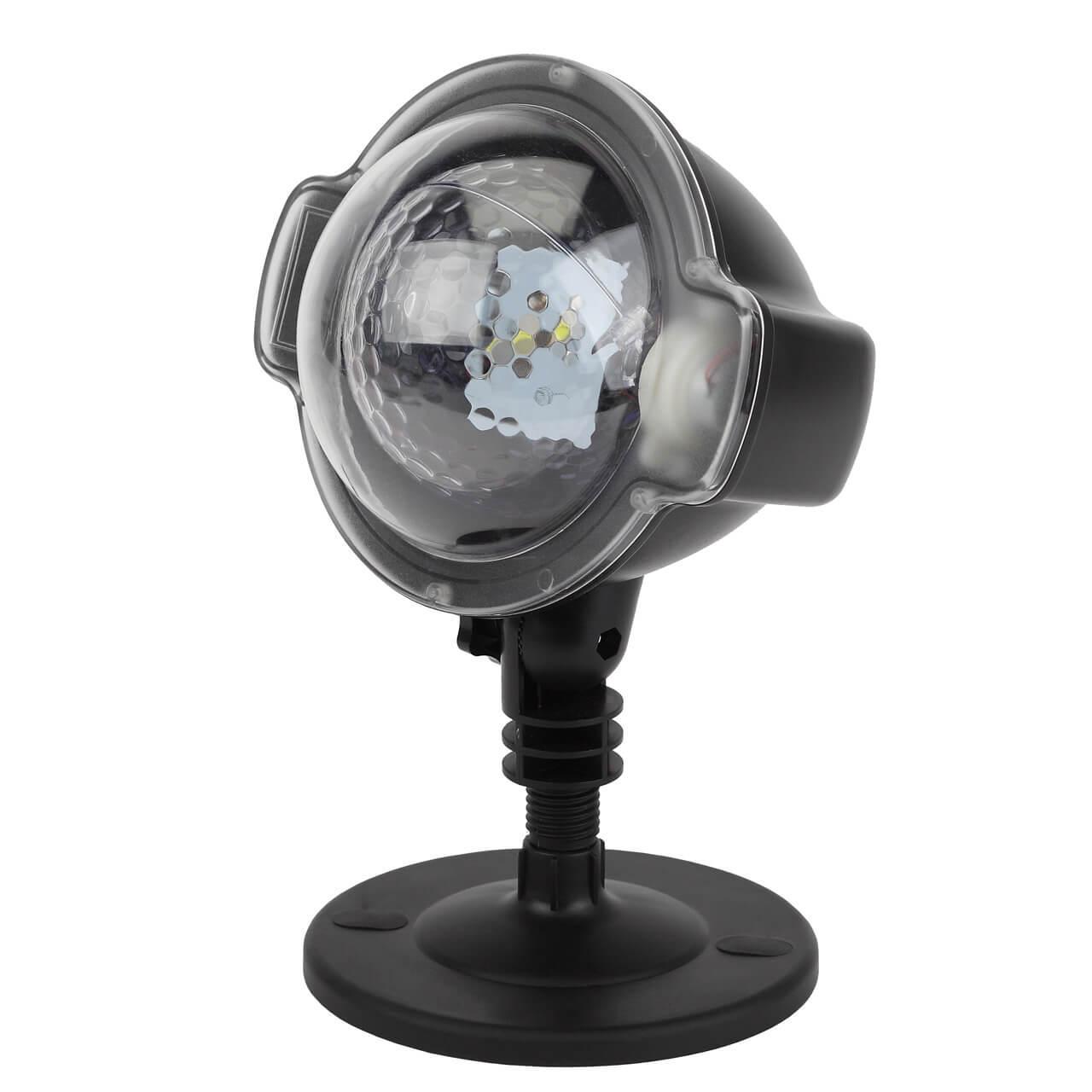Изображение Проектор ЭРА падающий снег 220V IP44 5W холодный белый ENIOP-03 Б0041644