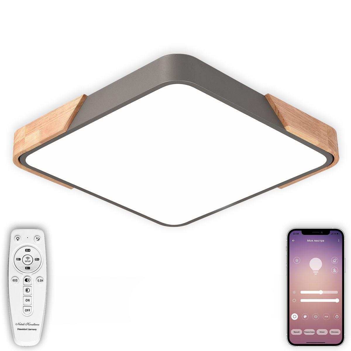 Изображение Потолочный светодиодный светильник Natali Kovaltseva LED LAMPS 81412