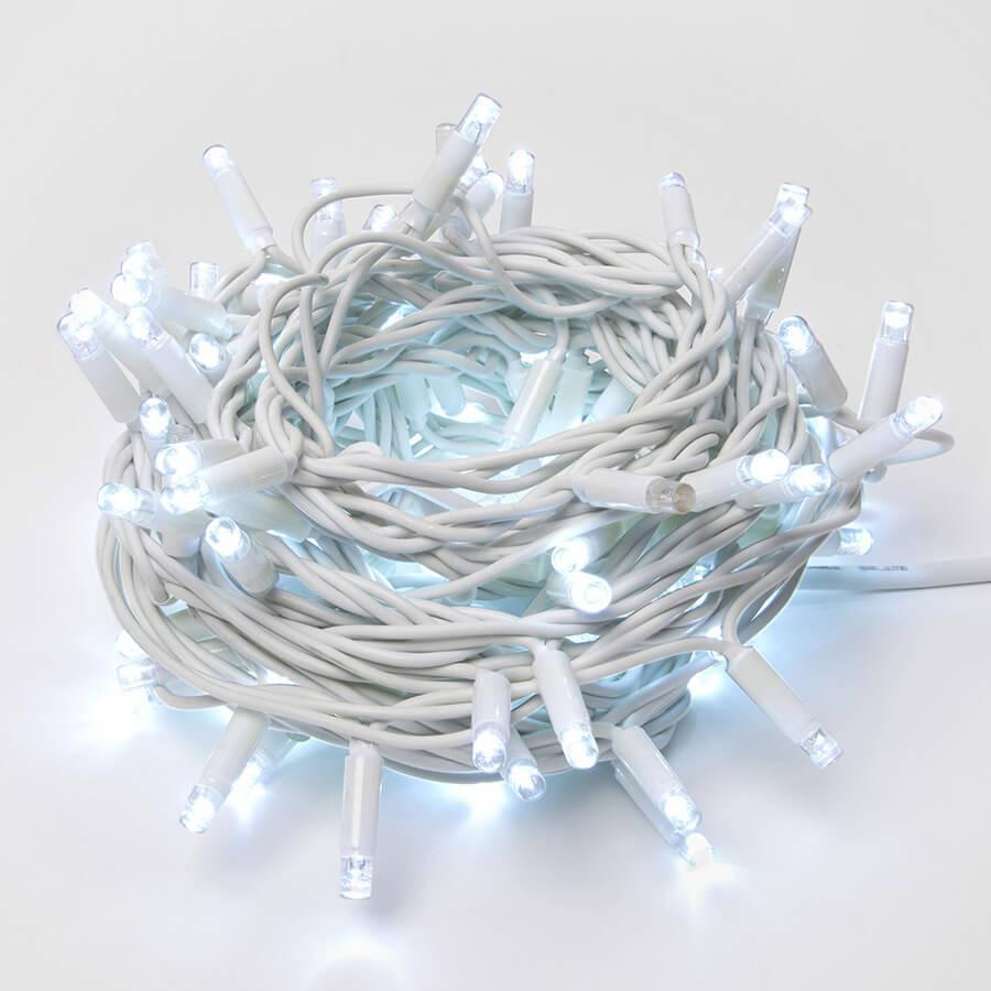 Изображение Светодиодная гирлянда Uniel 220 белый ULD-S1000-120/DWA White IP67 07925