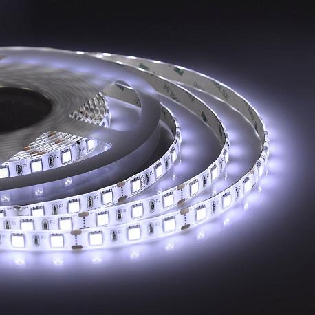 Изображение Светодиодная влагозащищенная лента Apeyron 14,4W/m 60LED/m 5050SMD холодный белый 5M 10BL