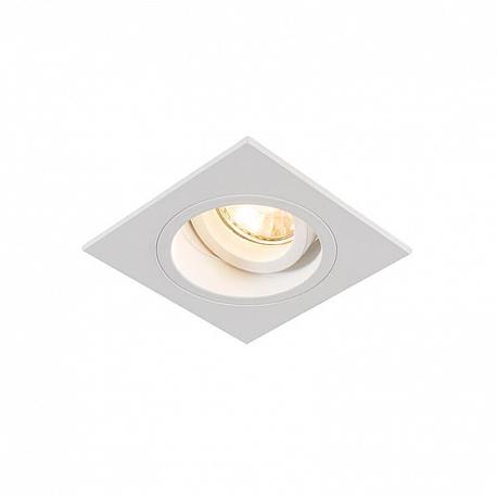 Изображение Встраиваемый светильник Zumaline Chuck dl square white 92703