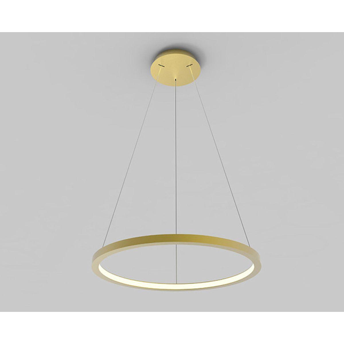 Изображение Подвесной светодиодный светильник Italline IT013-6028 gold 3000K