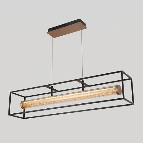 Изображение Подвесной светодиодный светильник iLedex Look 4737-90 MBK+SGD