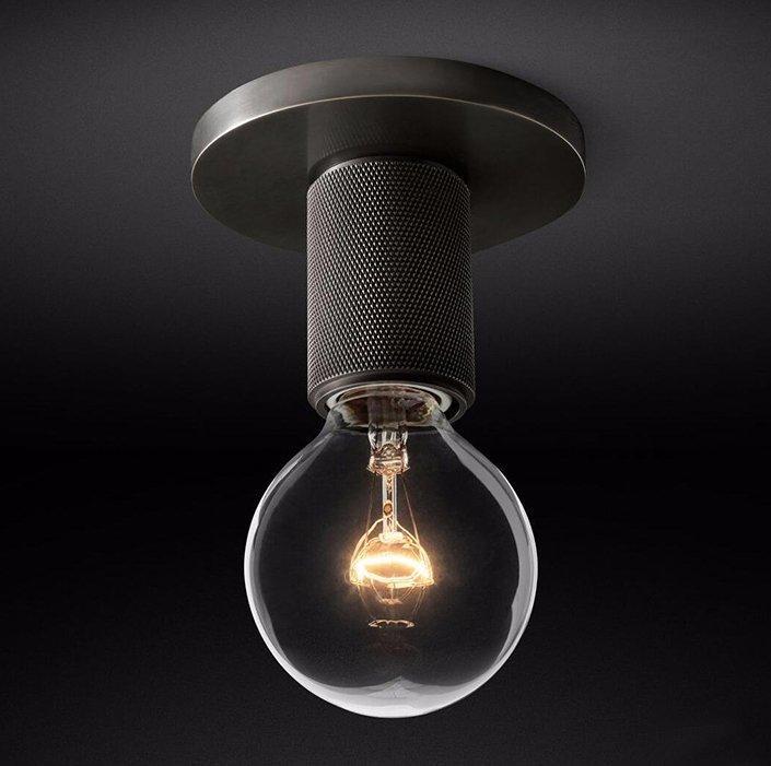 Изображение Потолочный светильник Imperium Loft RH Utilitaire Socket Flushmount 123676-22