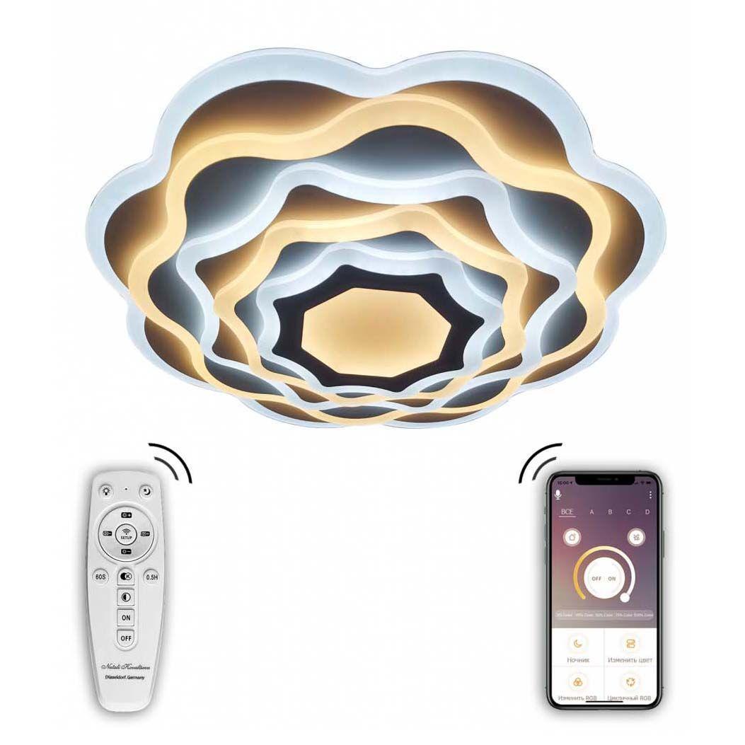 Изображение Потолочный светодиодный светильник Natali Kovaltseva 81039/5C