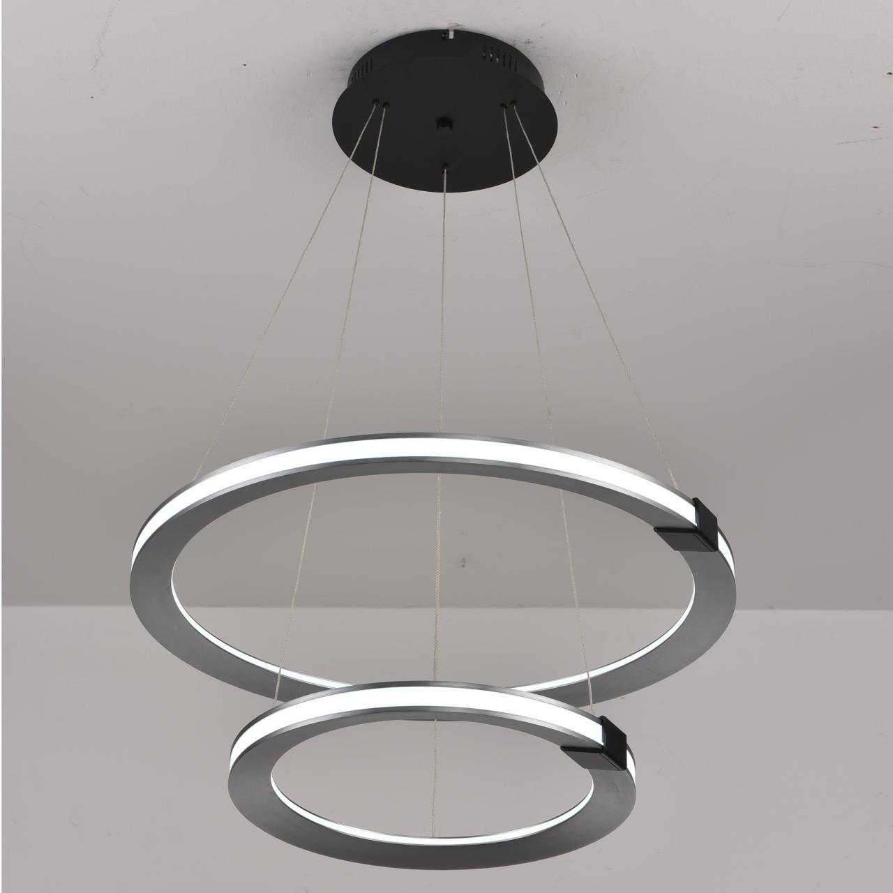 Изображение Подвесной светодиодный светильник iLedex Vision 9225-6+4SD GR+BK