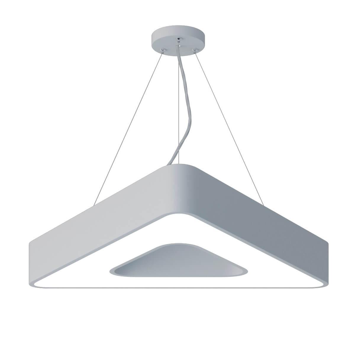 Изображение Подвесной светодиодный cветильник Geometria ЭРА Delta SPO-153-W-40K-030 30Вт 4000К белый Б0050578