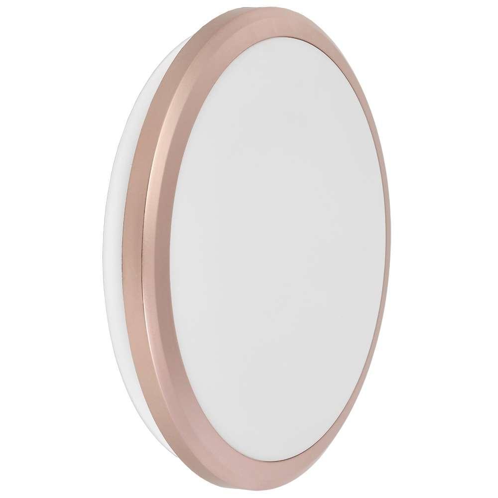 Изображение Светильник светодиодный ДПБ 3203 18Вт IP54 4000K круг розовое золото IEK LDPB0-3203-18-4000-K01