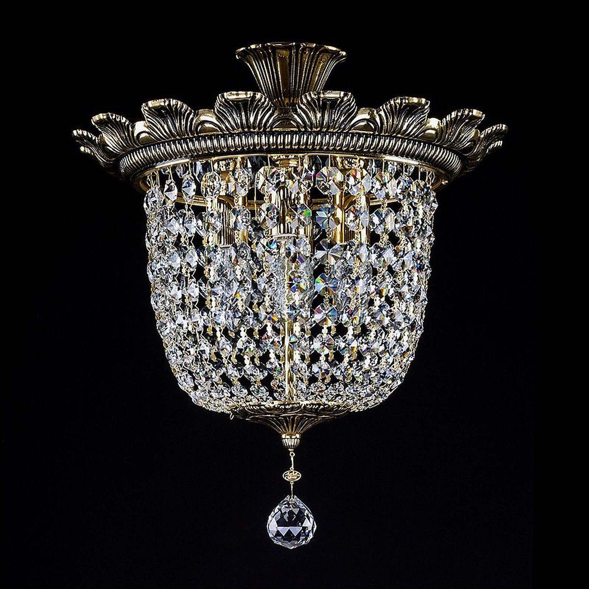 Изображение Потолочный светильник Artglass Artemis II. Brass Antique CE