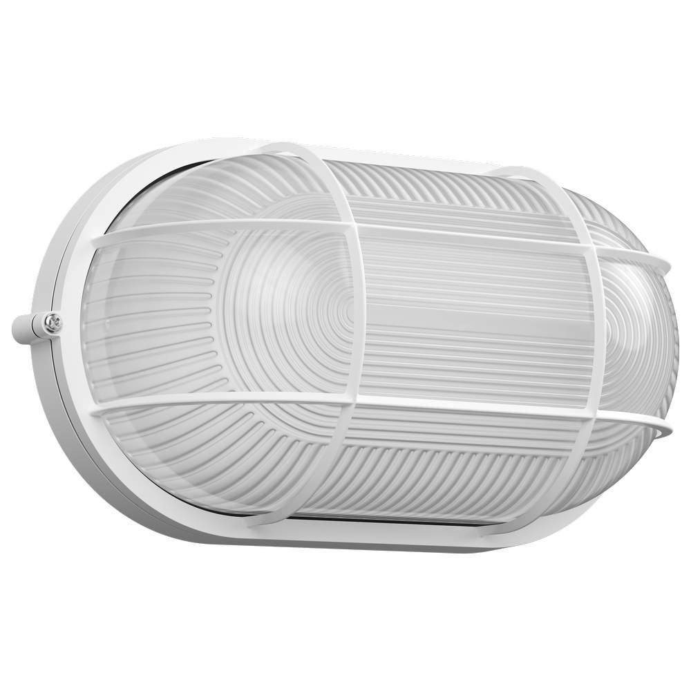 Изображение Светильник НПП1202 овал с решеткой 100Вт IP54 белый IEK LNPP0-1202-1-100-K01