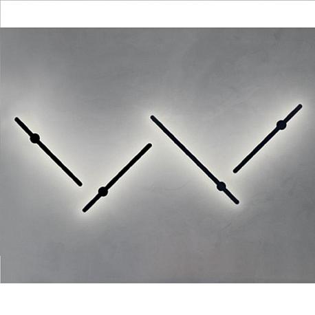 Изображение Настенный светодиодный светильник Italline IT08-8020 black