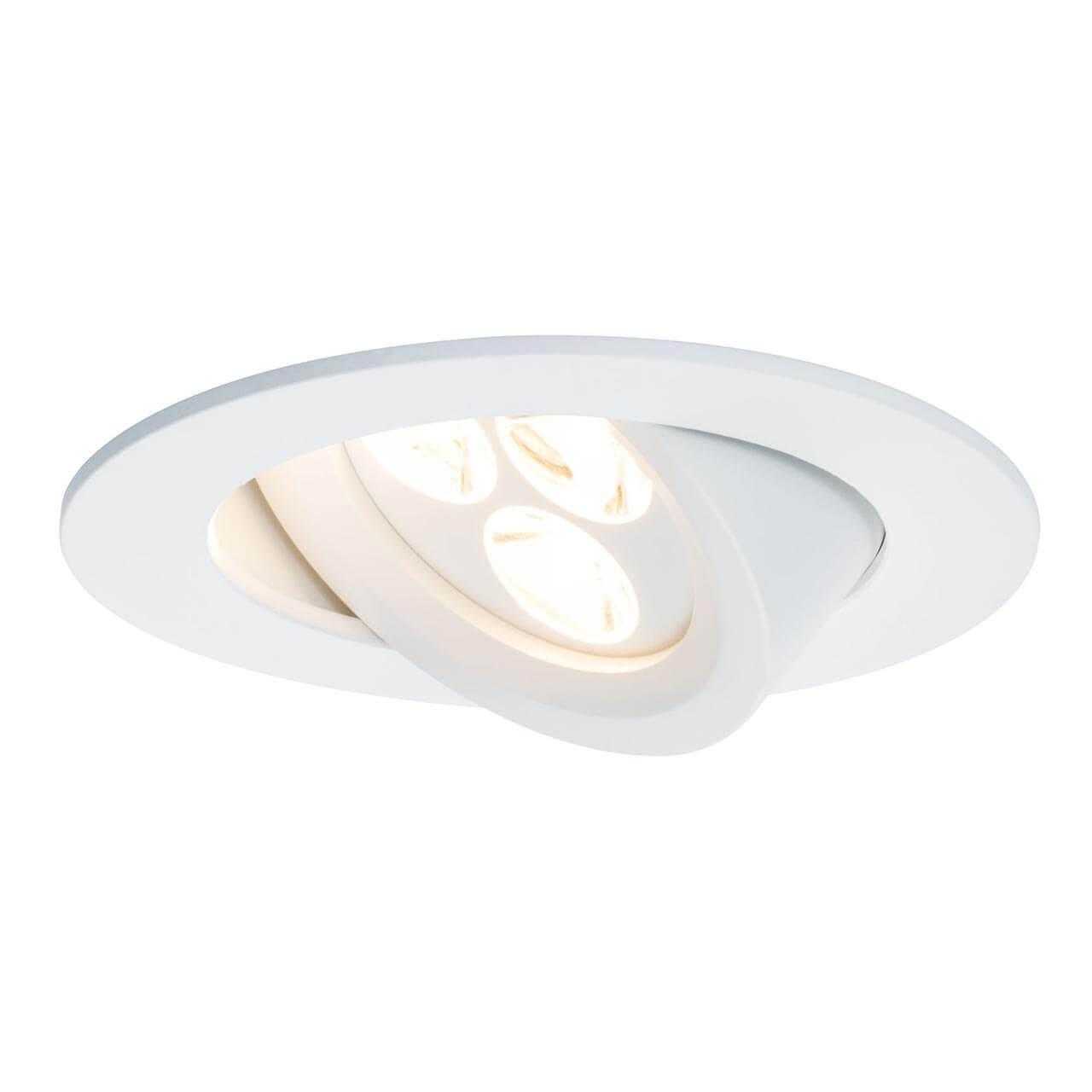 Изображение Встраиваемый светодиодный светильник Paulmann Premium Line Snowy 92689