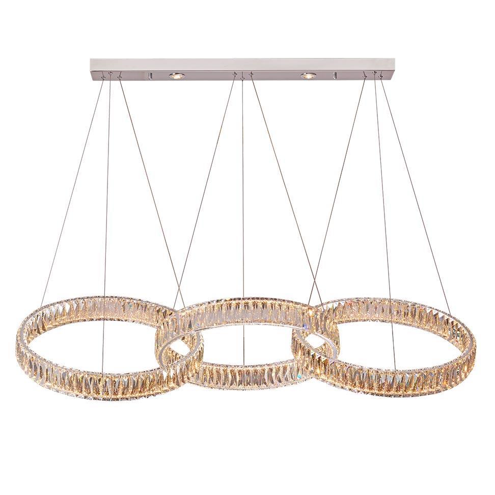 Изображение Подвесной светодиодный светильник Newport 8243/S chrome М0064767