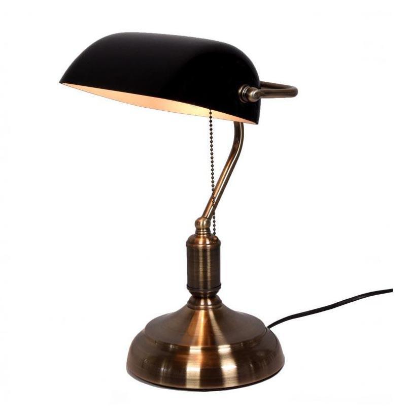 Изображение Настольная лампа Lumina Deco Banker LDT 305 BK