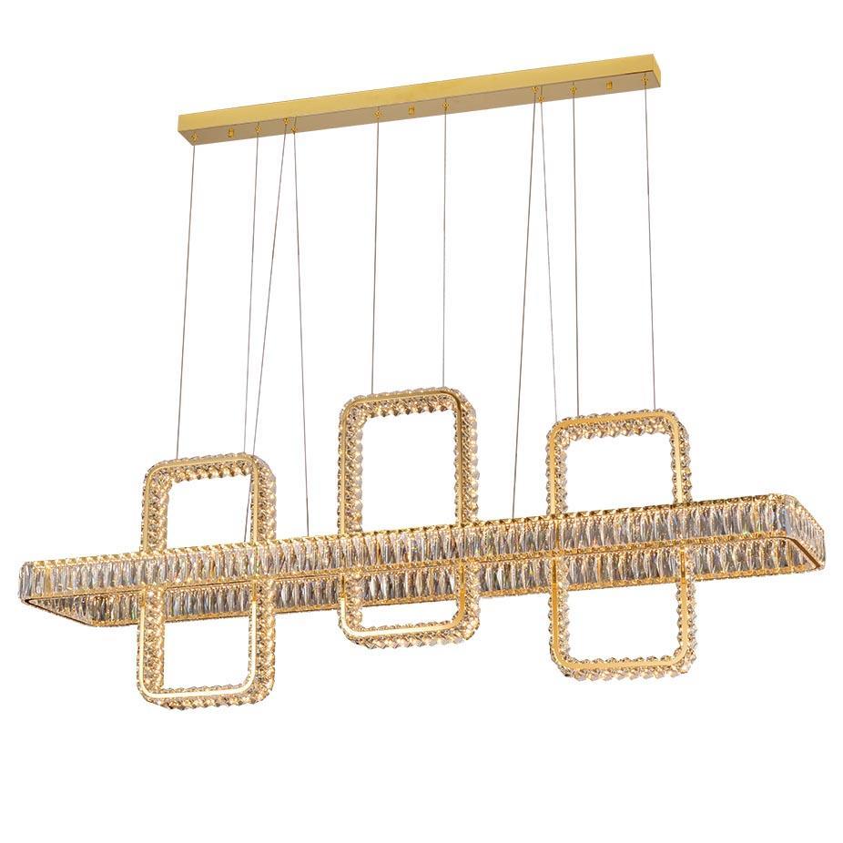 Изображение Подвесной светодиодный светильник Newport 8233+1/S gold М0064707