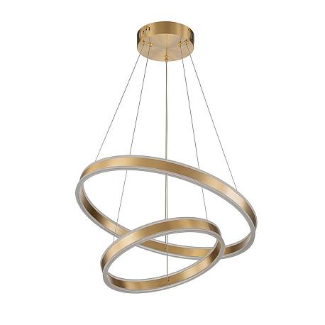 Изображение Подвесной светодиодный светильник Indigo Perfetto 14012/2P Brass V000067L