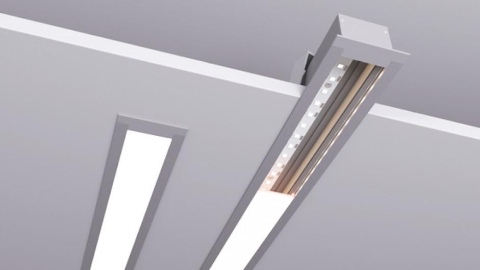 Изображение Встраиваемый светодиодный светильник Siled Linea Inner 7370002