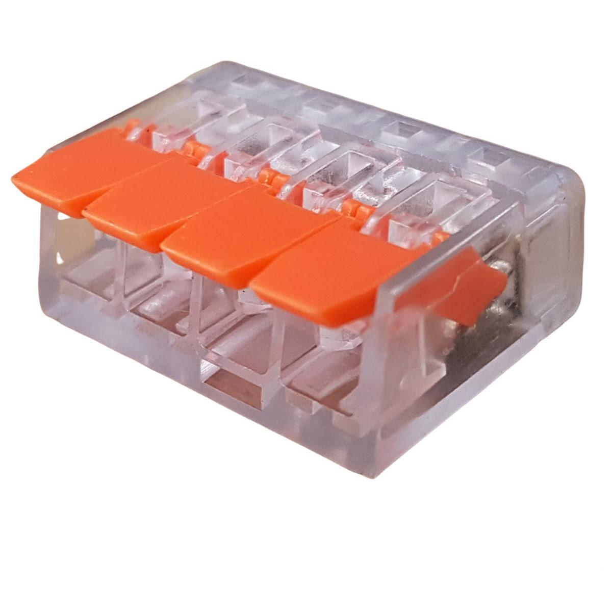 Изображение Клемма четырехконтактная с 1 коммутируемой линией (100 шт.) True Energy Connect 450V, 32A 23525