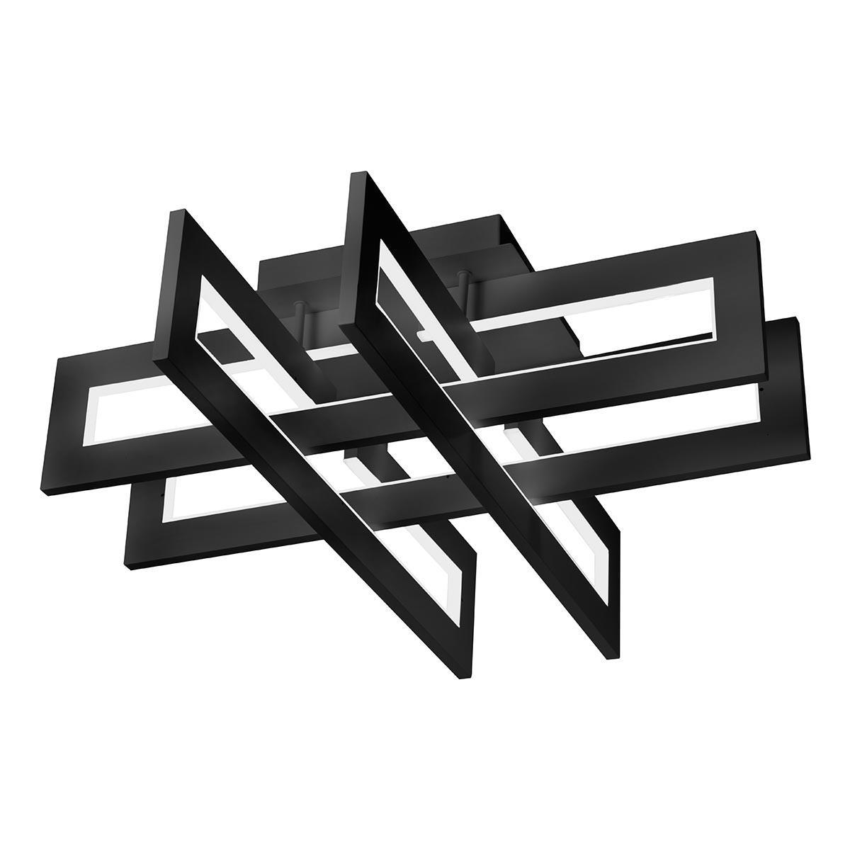 Изображение Потолочный светодиодный светильник iLedex Stalker 9082-600*600-X 96W BK