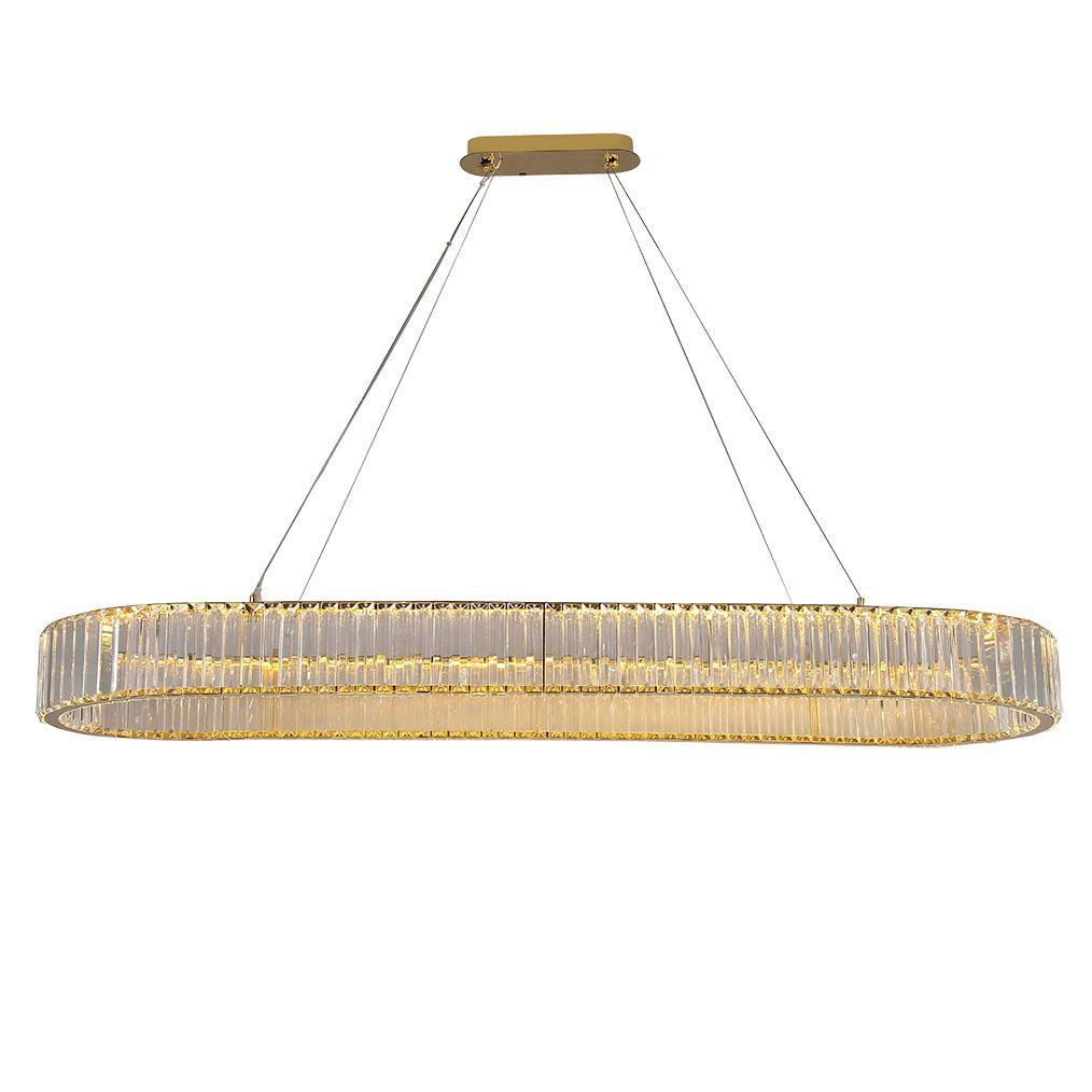 Изображение Подвесной светодиодный светильник Newport 8440 8445/140 oval gold new М0066984