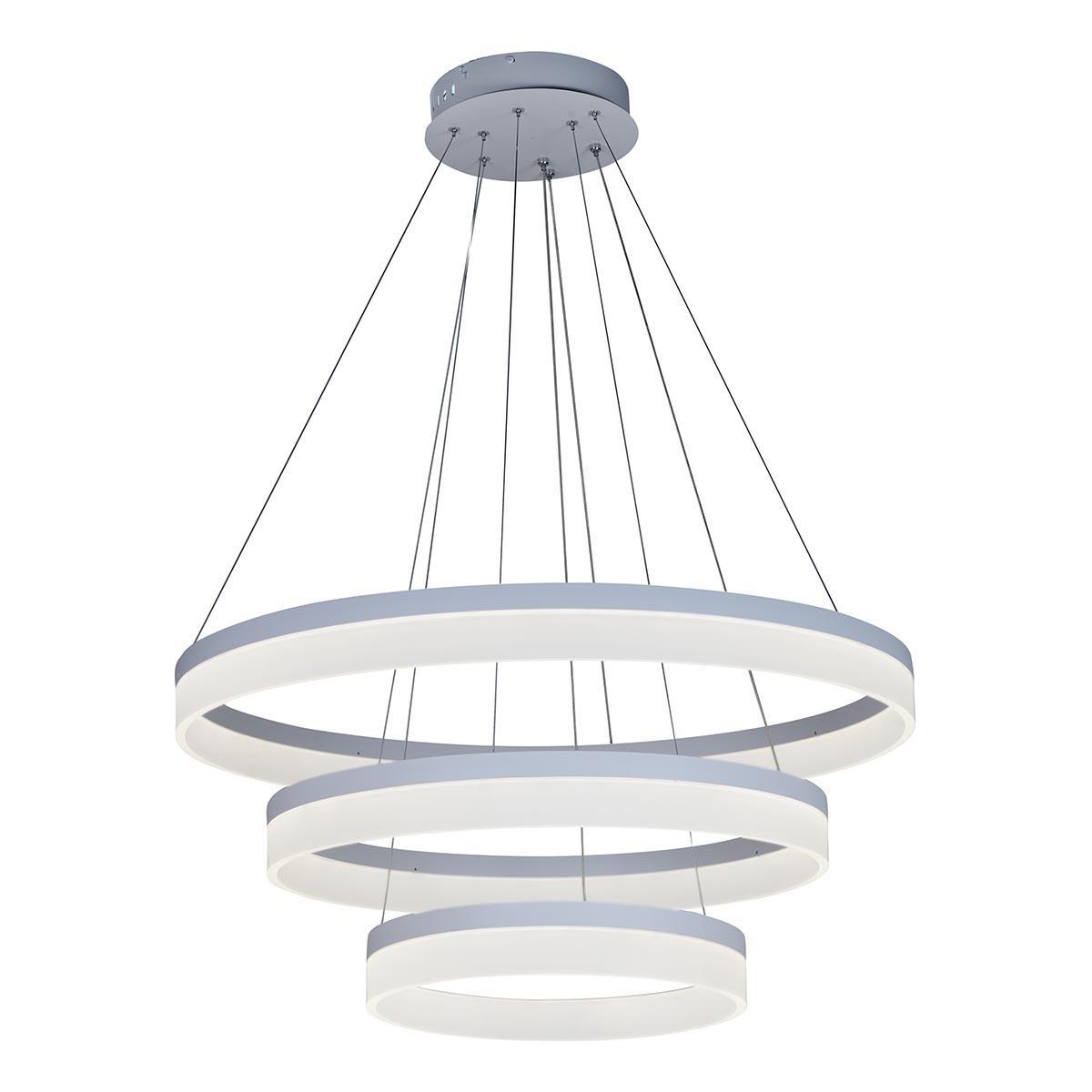 Изображение Подвесной светодиодный светильник iLedex Around D0301-3 (400X600X800) WH