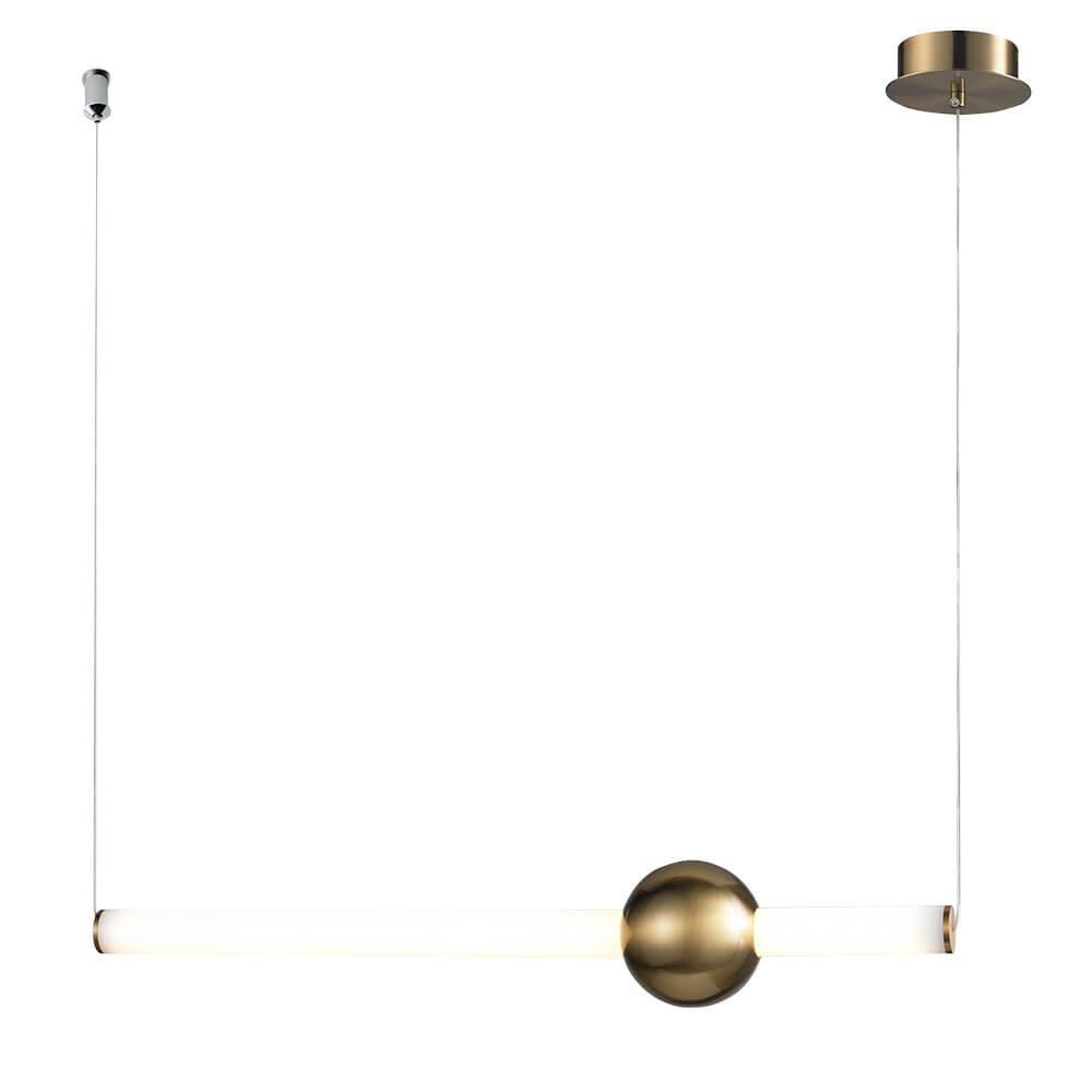 Изображение Подвесной светодиодный светильник Lumien Hall Greniya LH8023/1PD-GD-WT