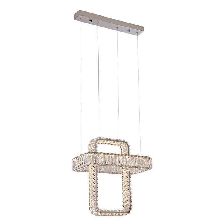 Изображение Подвесной светодиодный светильник Newport 8231+1/S chrome М0064642