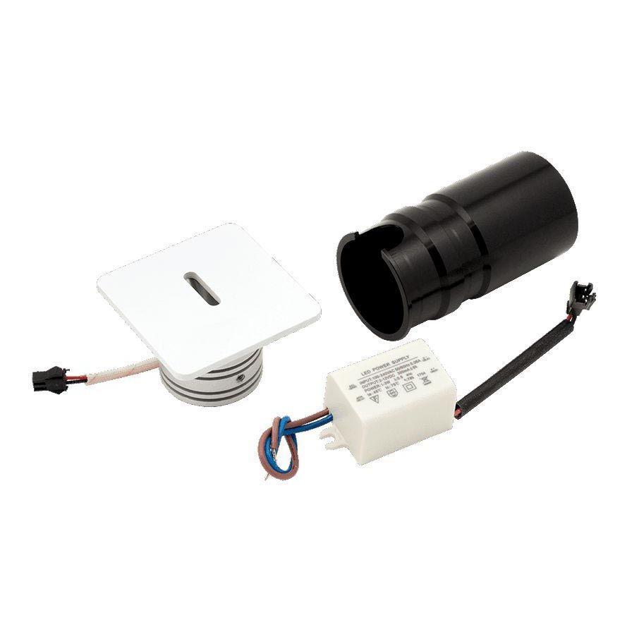 Изображение Встраиваемый светодиодный светильник DesignLed GW Tik GW-S712-3-WH-WW 003028