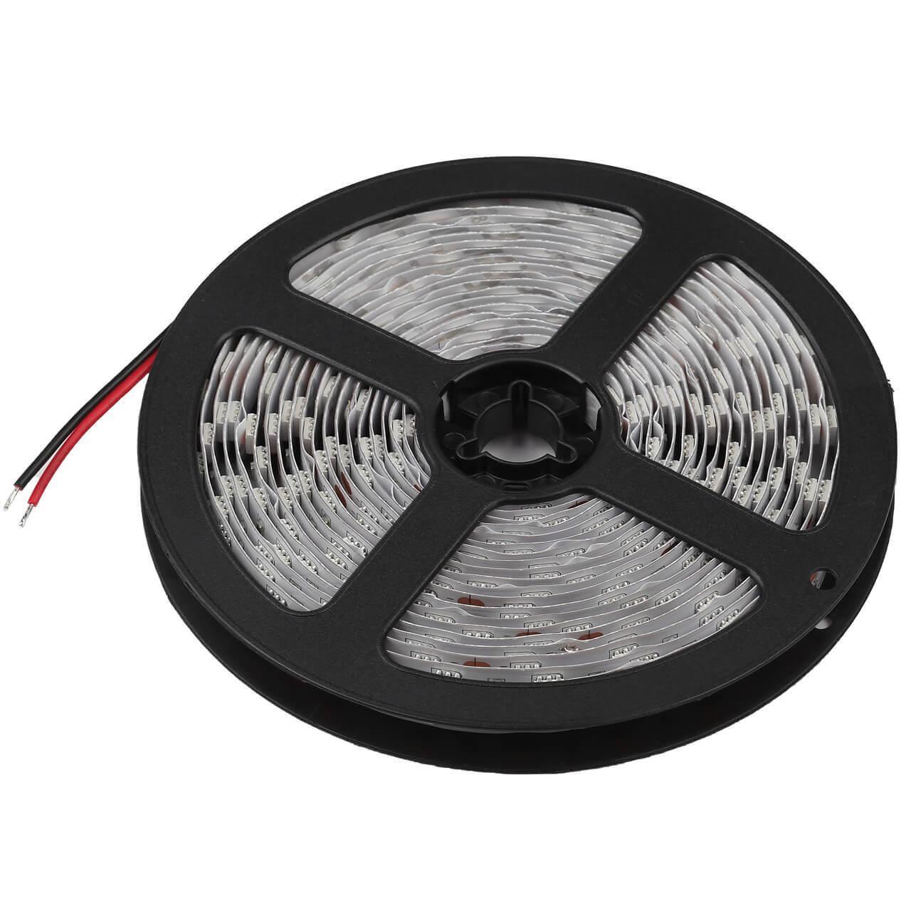 Изображение Светодиодная лента ЭРА 14,4W/m 60LED/m 5050SMD теплый белый 5M LS5050-14,4-60-24-33-2700К-5m Б0043113