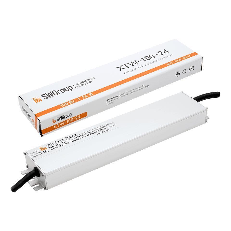 Изображение Блок питания SWG 24V 100W IP67 4,1A XTW-100-24 003072