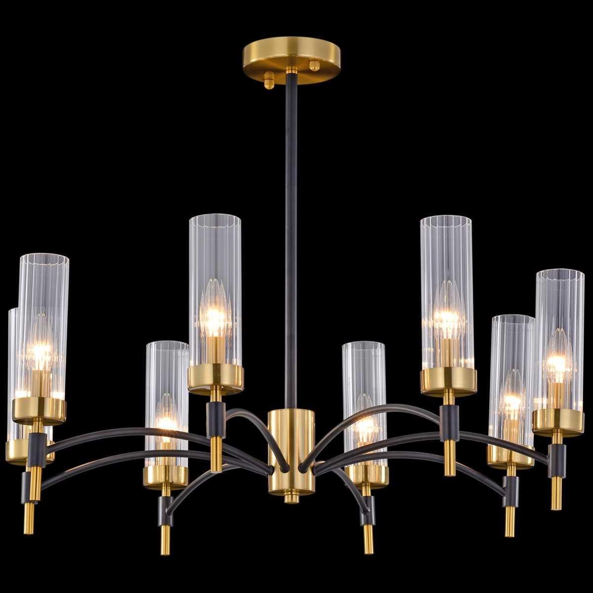 Изображение Потолочный светильник ILLUMICO IL5177-8PLS-29 BRASS TUBO