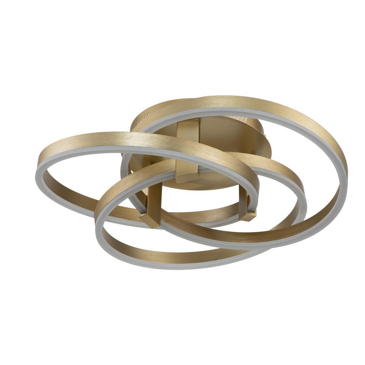 Изображение Потолочный светодиодный светильник Indigo Pleiade 14002/3C Gold V000003L