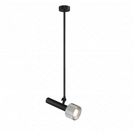 Изображение Подвесной светильник iLedex Delta 2361-1 BK+SL