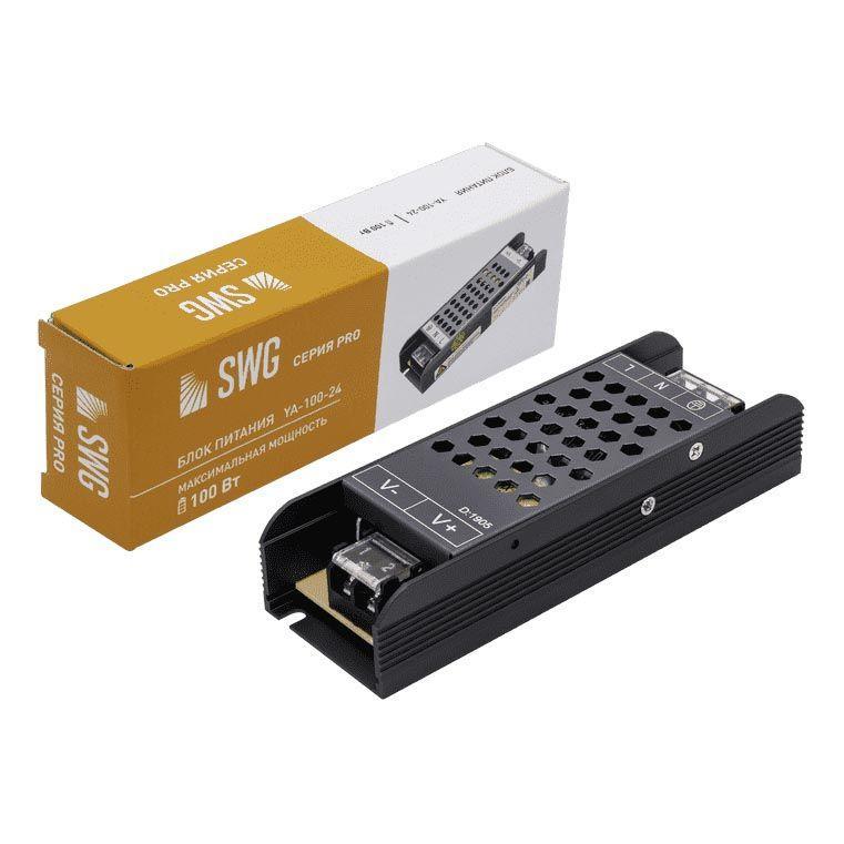 Изображение Блок питания SWG 24V 100W IP20 4,2A YA-100-24 002832