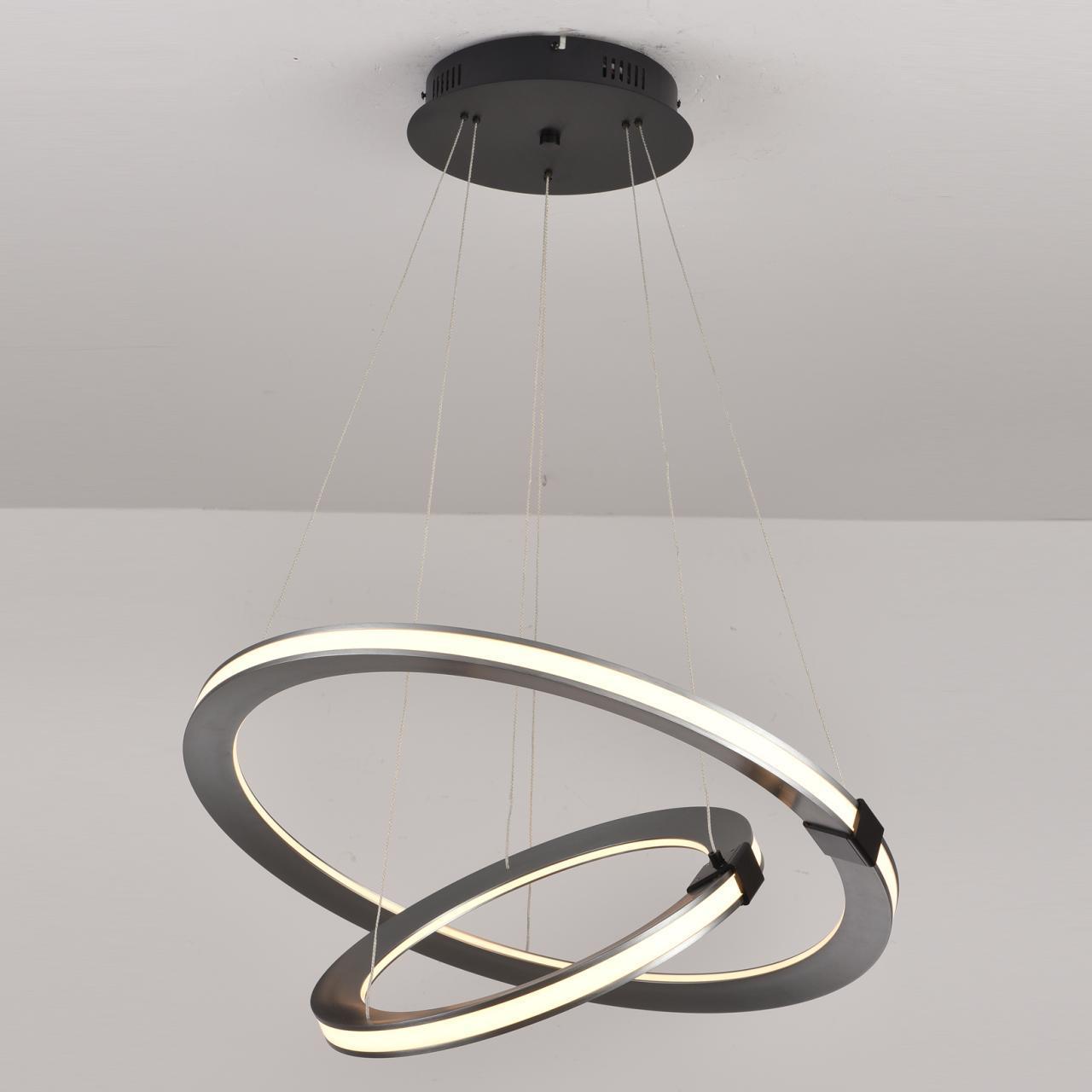 Изображение Подвесной светодиодный светильник iLedex Vision 9225-8+5SD GR+BK