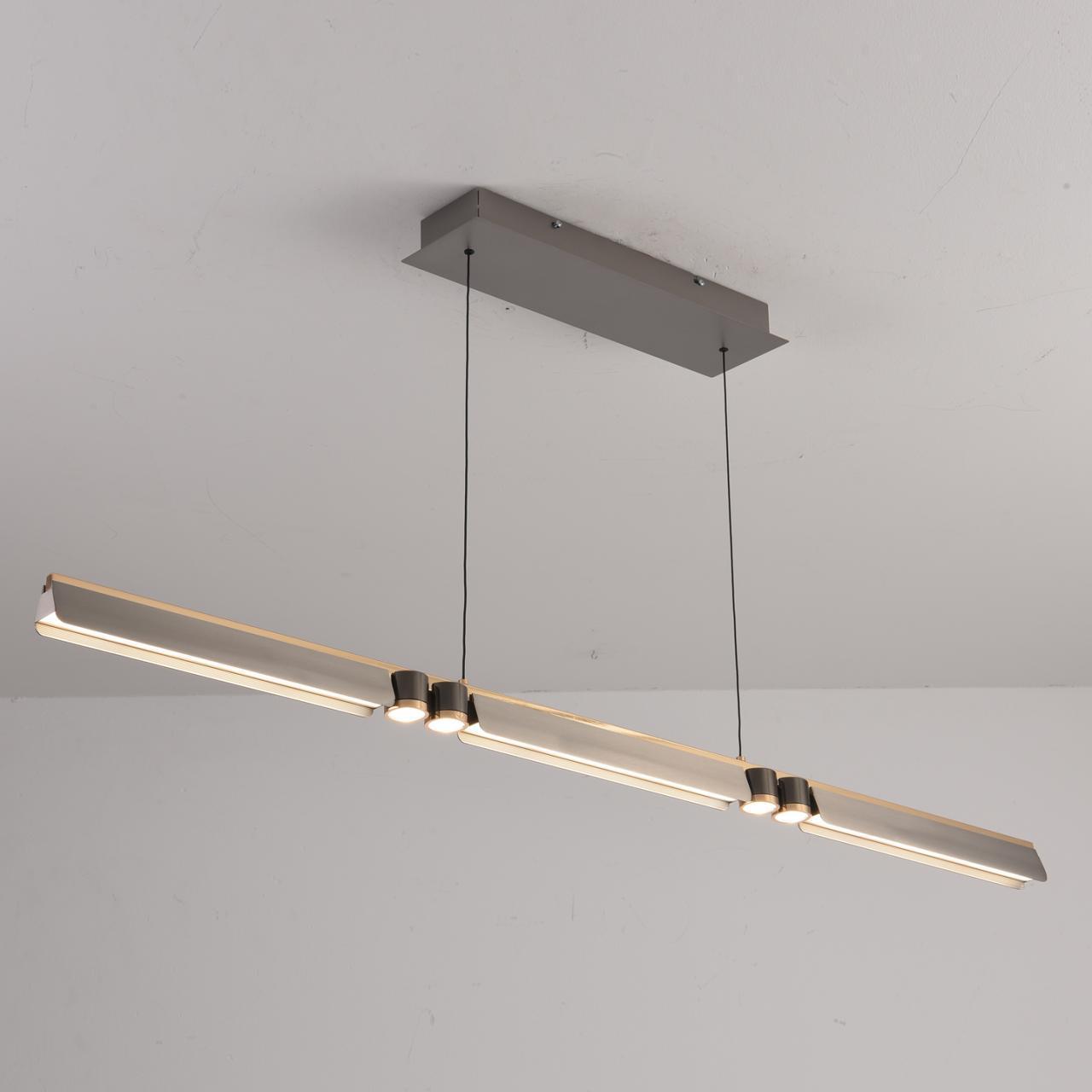 Изображение Подвесной светодиодный светильник iLedex Vision 9309D-1200-2 GR+BK