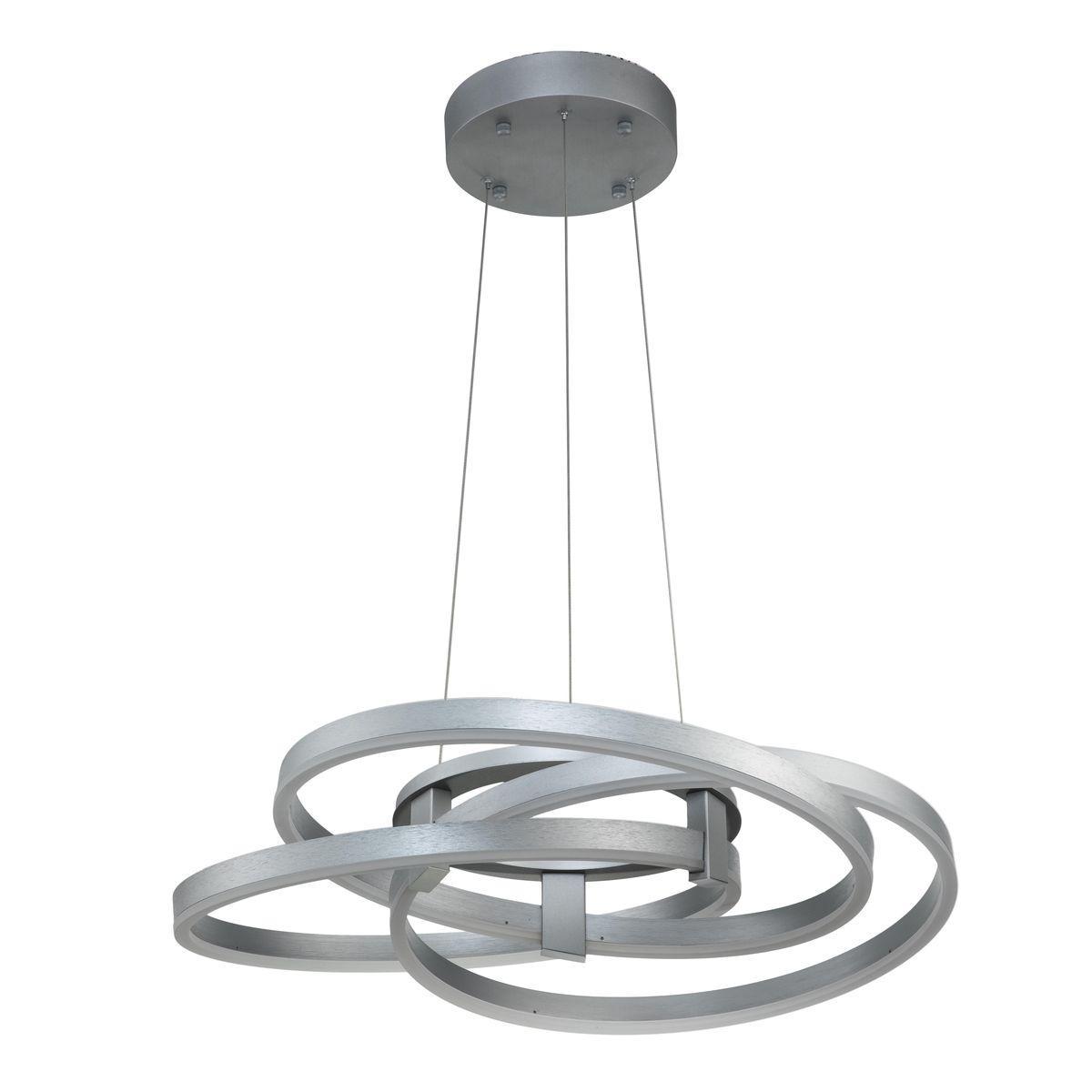 Изображение Подвесной светодиодный светильник Indigo Pleiade 14002/3P Silver V000002L