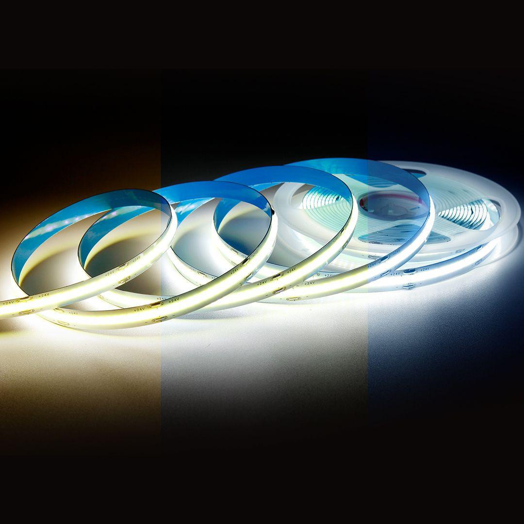 Изображение Светодиодная лента Apeyron 11W/m 504LED/m COB теплый/холодный белый 5M 224ОО