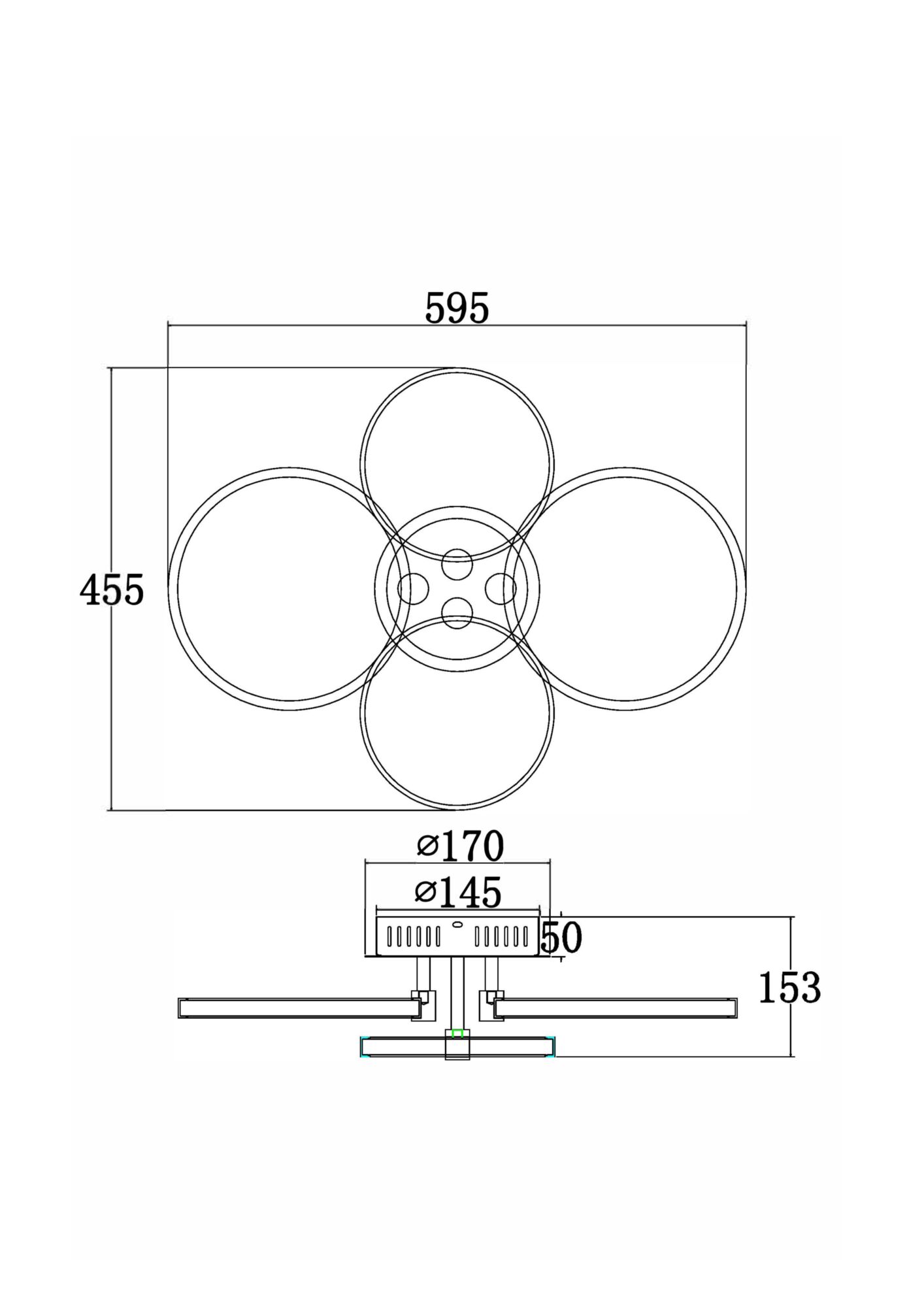 Изображение Потолочный светильник Freya FR10018CL-L40W