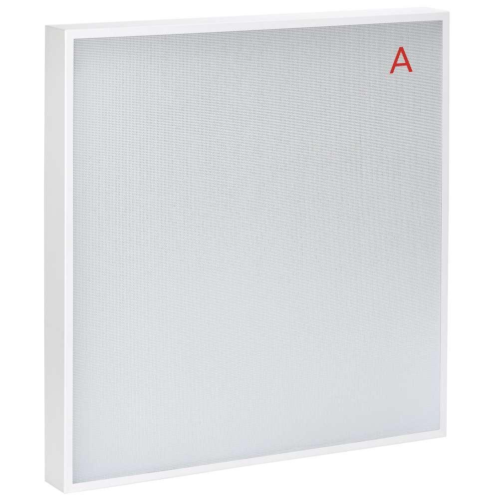 Изображение LIGHTING PRO Светильник светодиодный ДВО 2001A 40Вт 5000К IP40 588х588мм Грильято микропризма БАП 3ч IEK LTP-DVO2-2001A-40-50-K01