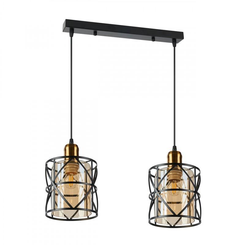 Изображение Подвесной светильник IMEX MD.78778-2-P BK+AB